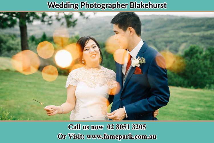 Photo of the Bride and the Groom at the yard Blakehurst NSW 2221