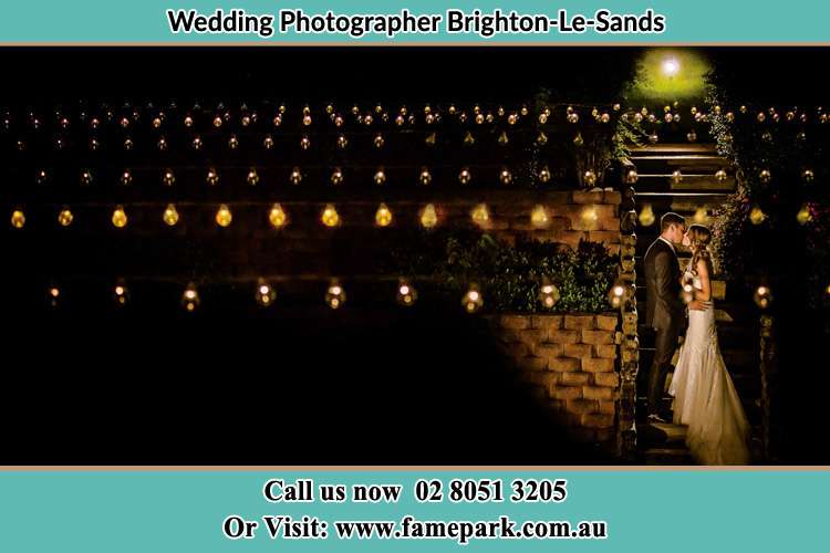 Photo of the Groom and the Bride kissing Brighton-Le-Sands NSW 2216